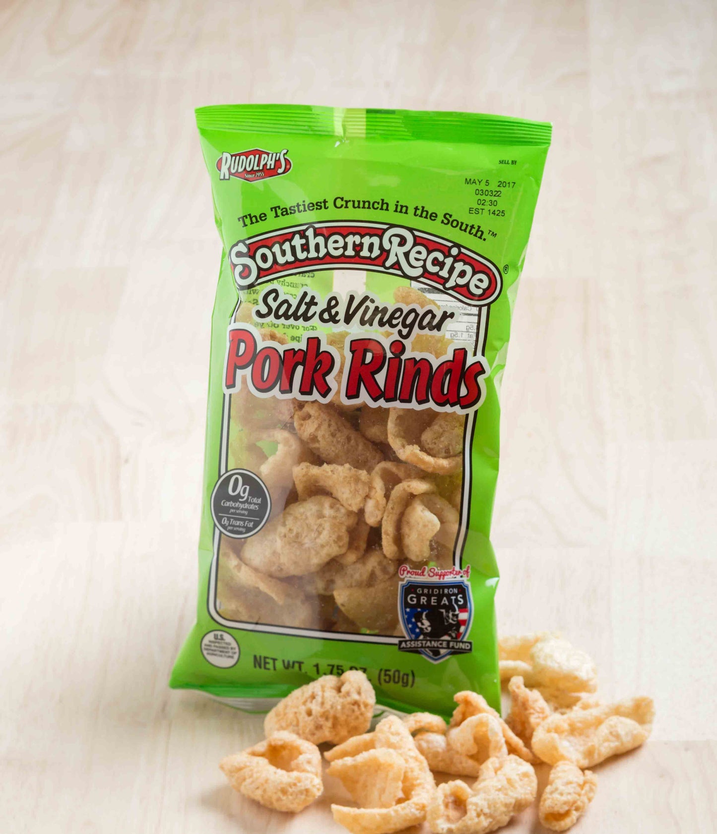 Southern Recipe Salt & Vinegar Pork Rinds