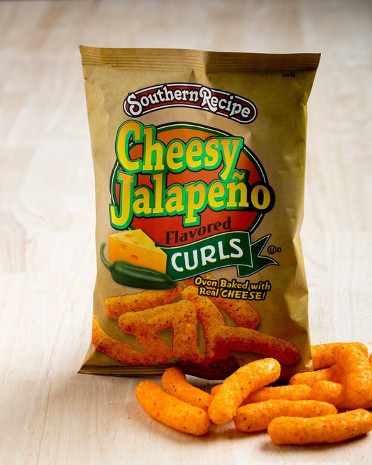 Southern Recipe Cheesy Jalapeno Curls