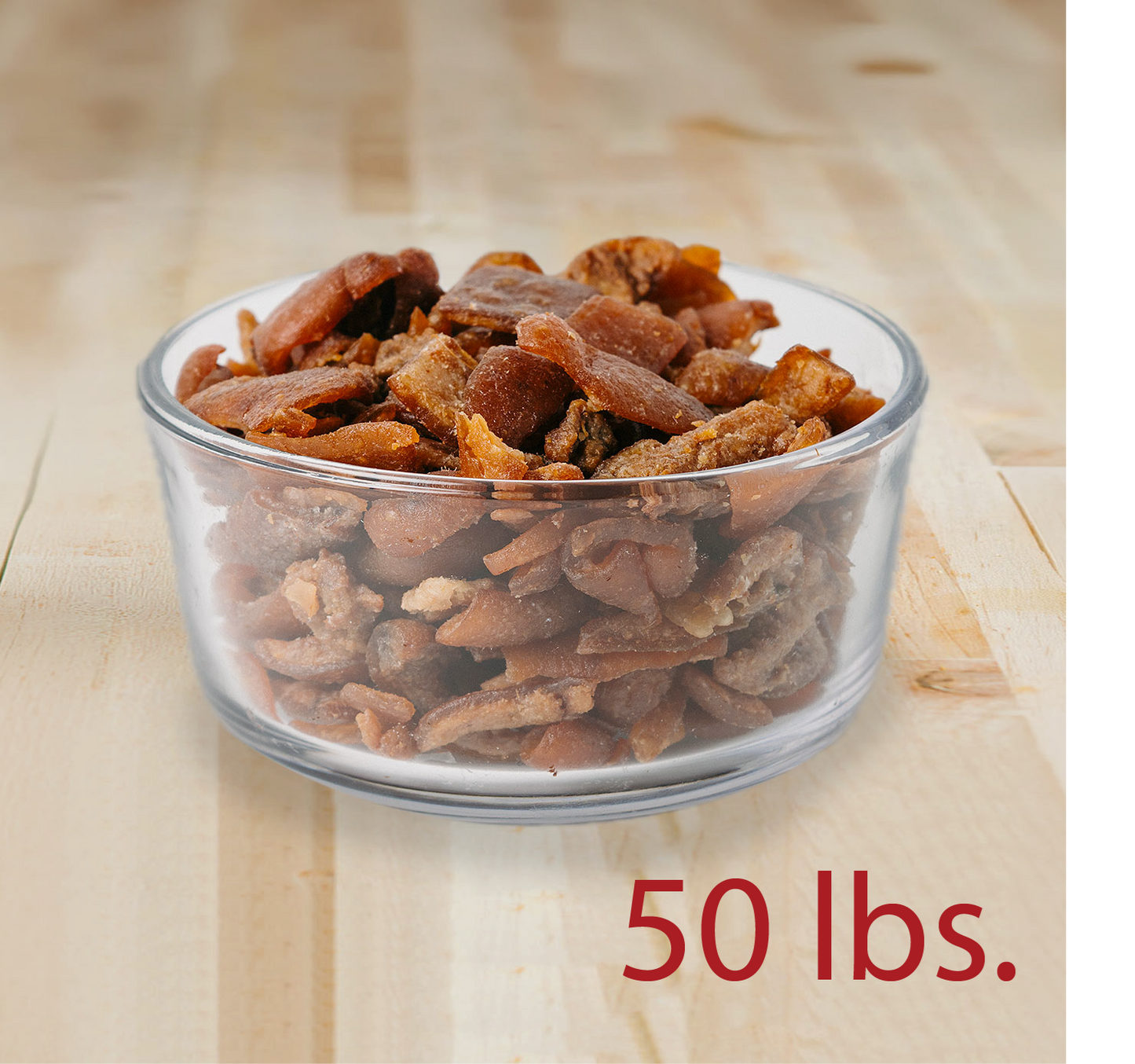 Whitefeather 50 lb. Ham Skin Rind Pellets