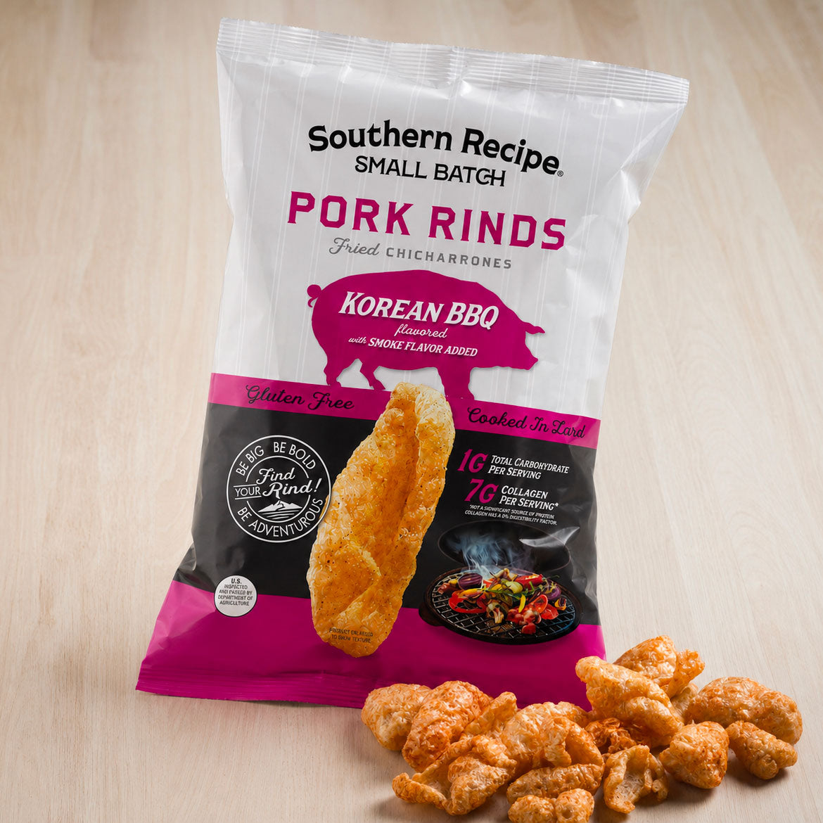 Korean BBQ Pork Rinds