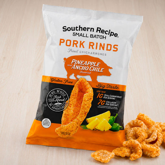 Southern Recipe Small Batch Pineapple & Ancho Chile Pork Rinds